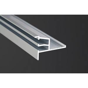 Dt White Notched 8 Ft Straight - EXTRUSION